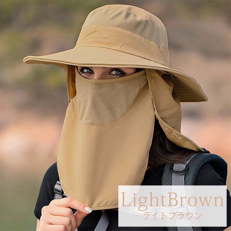 360度日除けハット フェイスガード 折りたたみ | teddyshop | 詳細画像8 