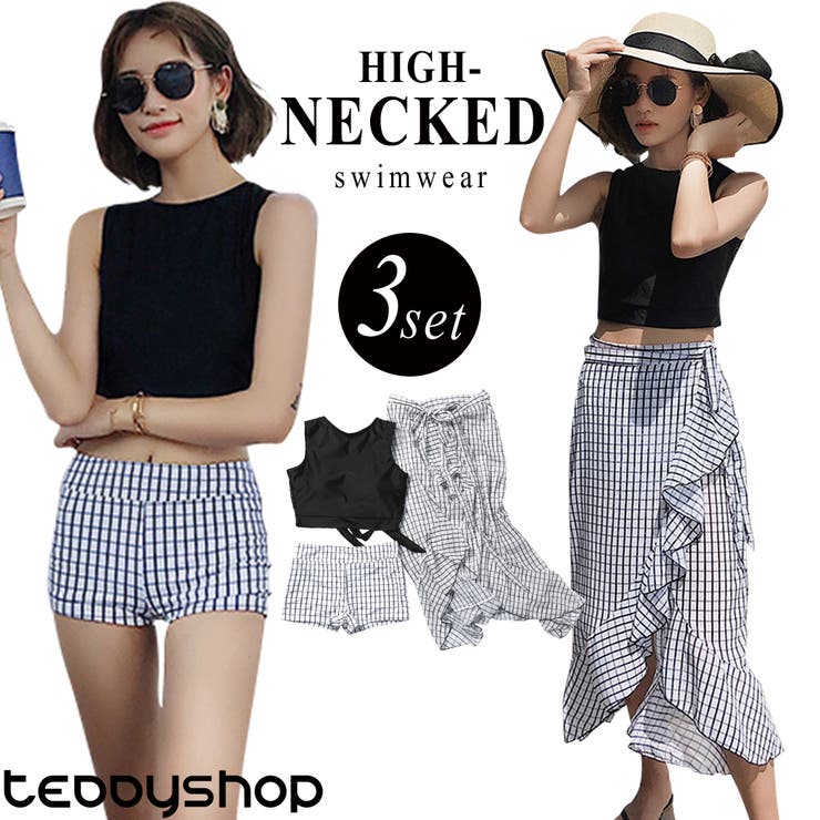 水着体型カバー セクシー 水着 | teddyshop | 詳細画像1 