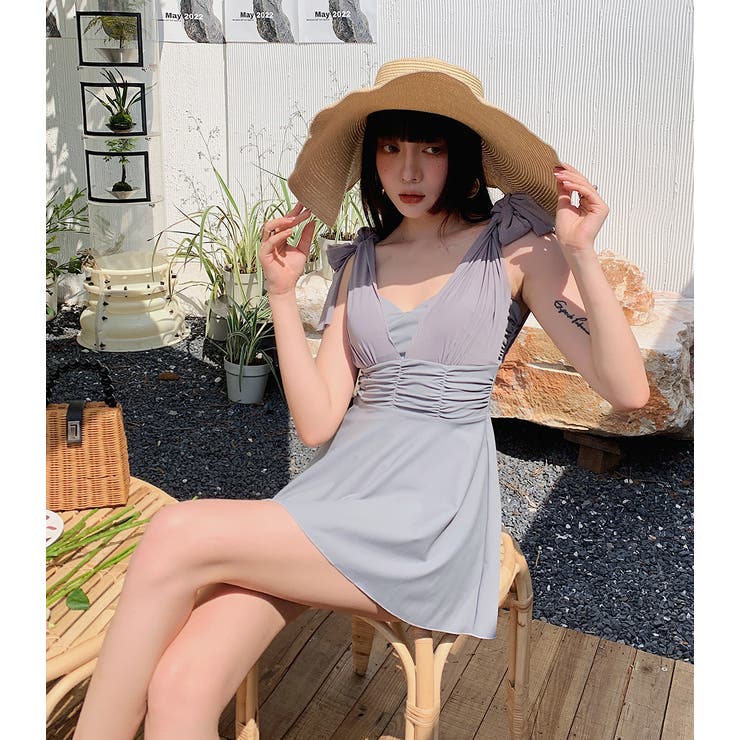 体型カバー水着 ワンピース 全5色 | teddyshop | 詳細画像31 