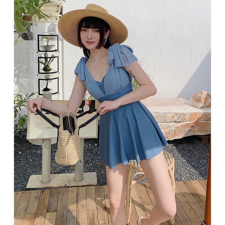 体型カバー水着 ワンピース 全5色 | teddyshop | 詳細画像36 