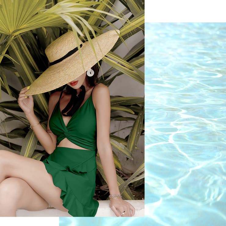 水着体型カバー レディース 夏ワンピース | teddyshop | 詳細画像30 