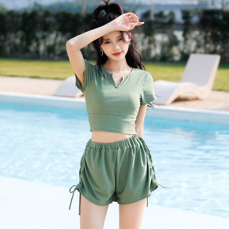 水着体型カバー ママ水着 セパレート | teddyshop | 詳細画像34 