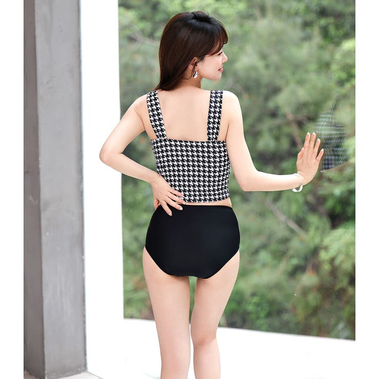 水着体型カバー タンキニ ノンワイヤー | teddyshop | 詳細画像93 