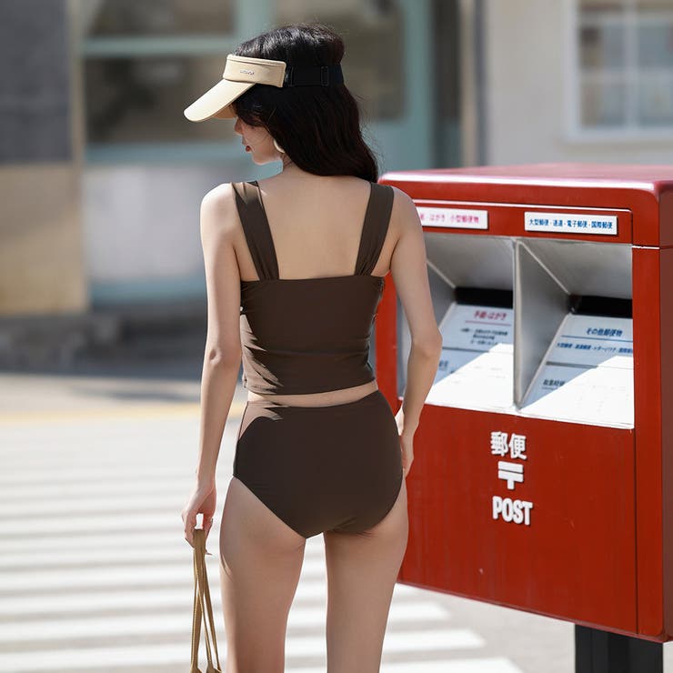 水着体型カバー タンキニ ノンワイヤー | teddyshop | 詳細画像49 