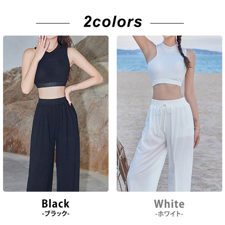 水着体型カバー フィットネス タンキニ | teddyshop | 詳細画像5 