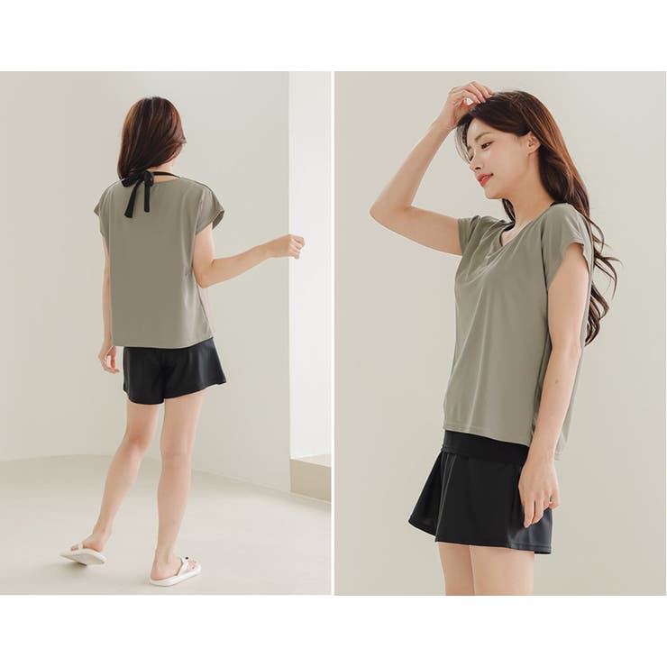 水着体型カバー ママ水着 大きいサイズ | teddyshop | 詳細画像30 