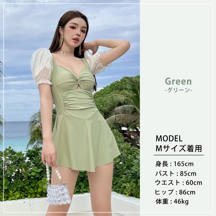 水着体型カバー ワンピース レディース | teddyshop | 詳細画像14 