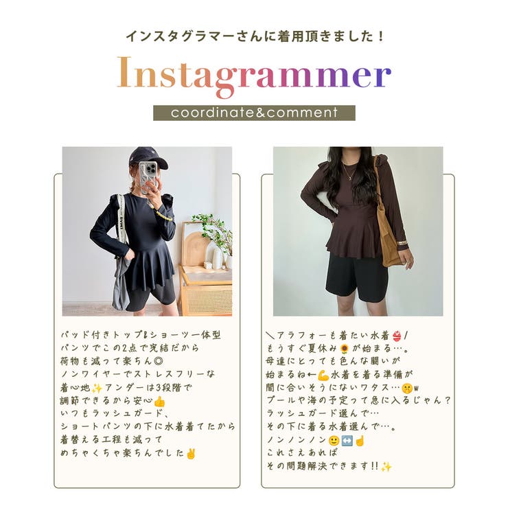 【紫外線カット率100％】水着体型カバー 水玉 全3色 | teddyshop | 詳細画像5 