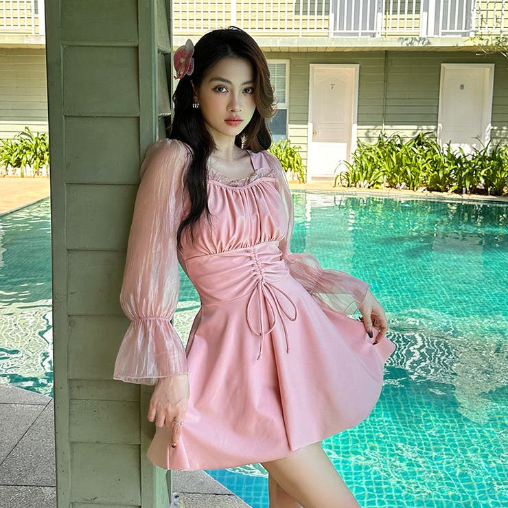 水着体型カバー 大きいサイズ ワンピース | teddyshop | 詳細画像19 