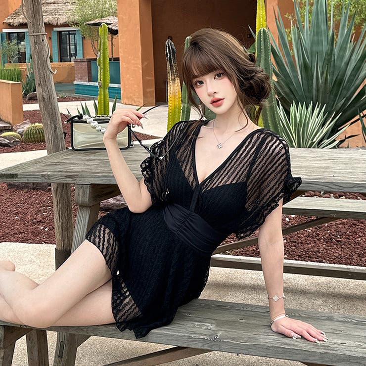 水着体型カバー ワンピース レディース | teddyshop | 詳細画像14 