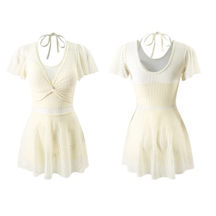 水着体型カバー ワンピース ストライプ | teddyshop | 詳細画像31 