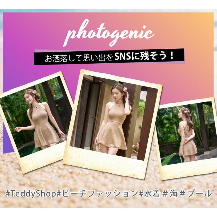 水着 ワンピース 花柄 | teddyshop | 詳細画像19 