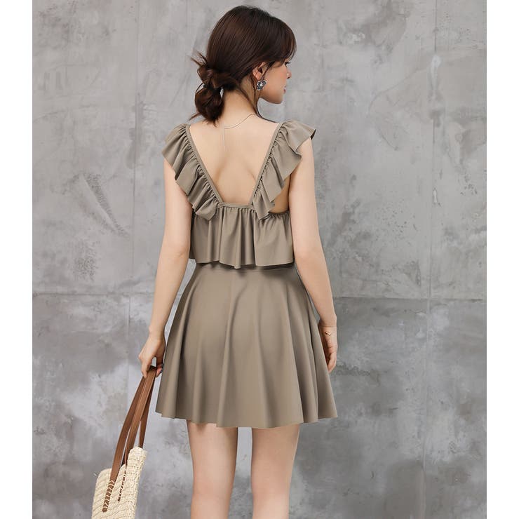 水着体型カバー ワンピース レディース | teddyshop | 詳細画像15 