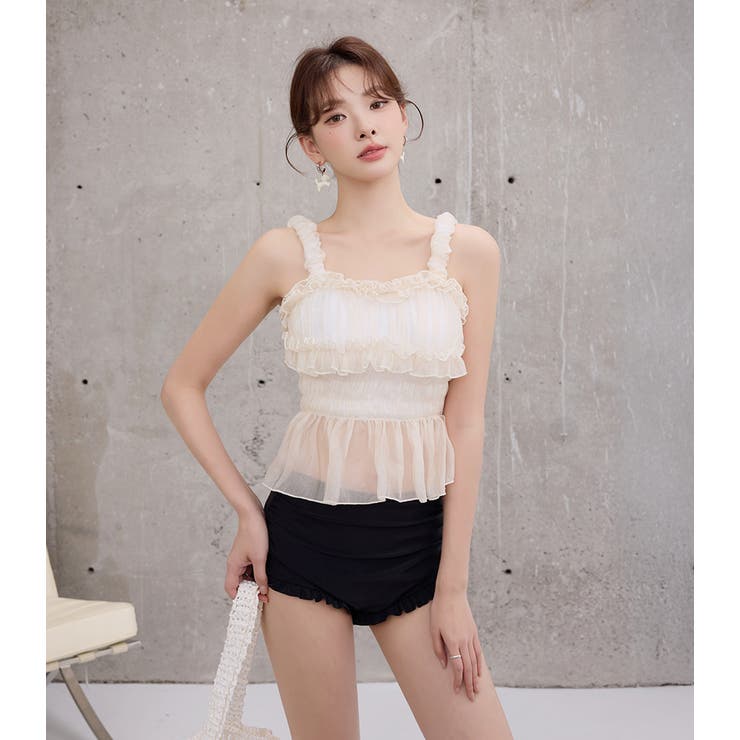 ビキニ ビスチェ ペプラム | teddyshop | 詳細画像12 