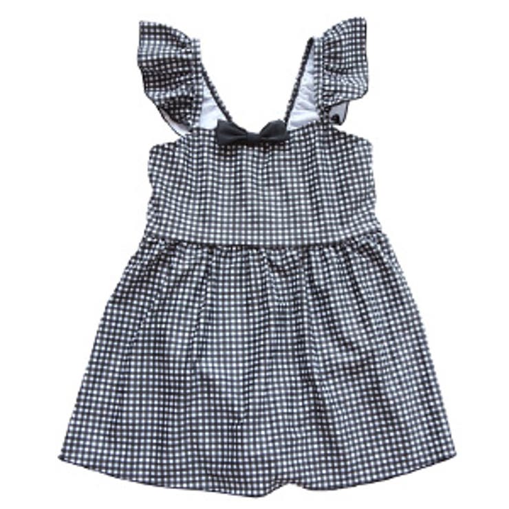 B：ブラック | 【紫外線カット率99 9％以上】キッズ 水着 | Kids Teddy