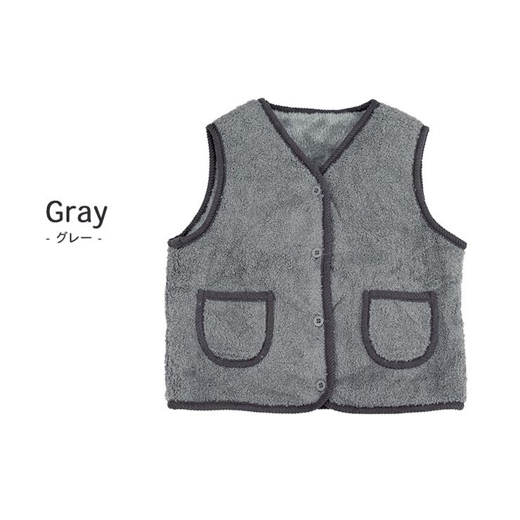 ボア ベスト キッズ | Kids Teddy | 詳細画像25 