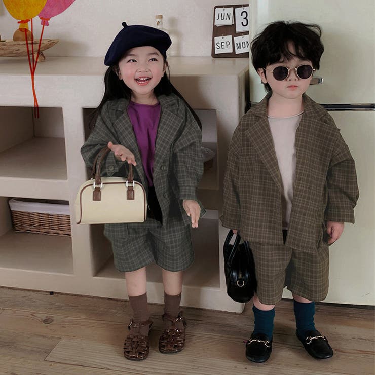 キッズ　Scotch & Soda ドット柄 スーツ8歳/128cm キッズ スーツ 男の子[品番：TY000008654]｜Kids Teddy（キッズ