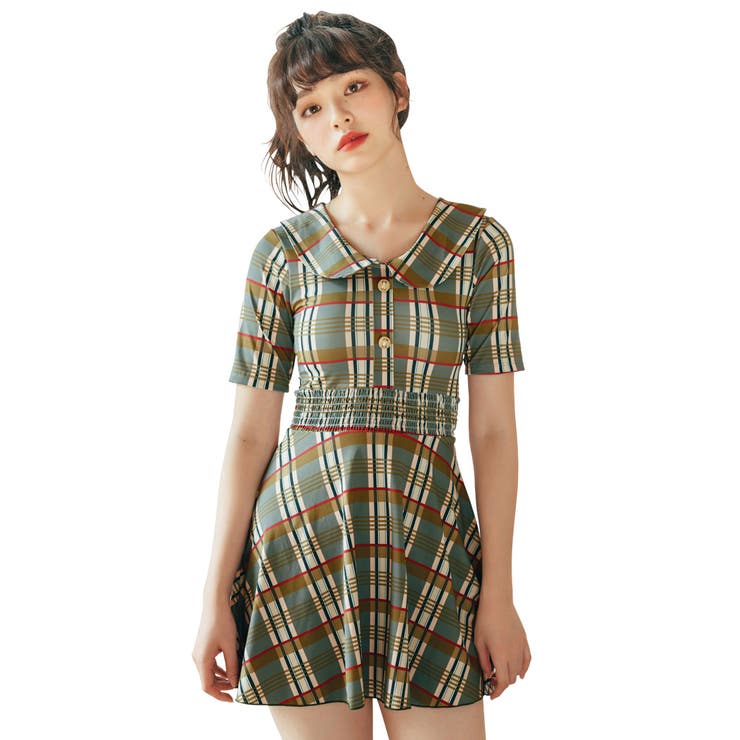 水着 レトロ ワンピース 品番 Ty Teddy テディ のレディースファッション通販 Shoplist ショップリスト