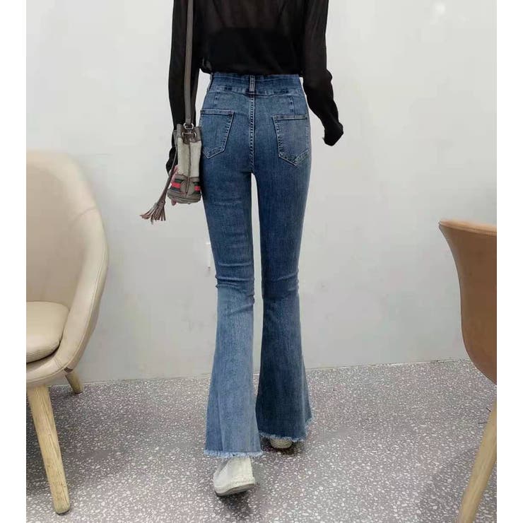 フレアデニム 春 ハイウエスト | teddyshop | 詳細画像19 