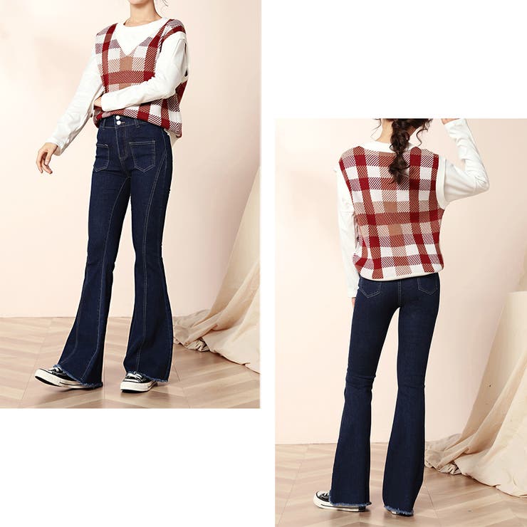 フレアデニム 春 ハイウエスト | teddyshop | 詳細画像20 