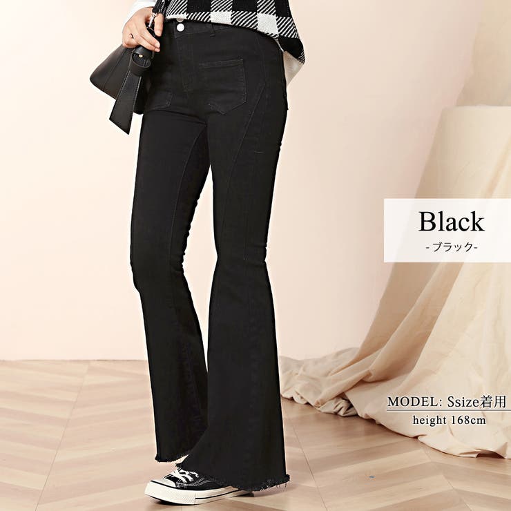 フレアデニム 春 ハイウエスト | teddyshop | 詳細画像6 