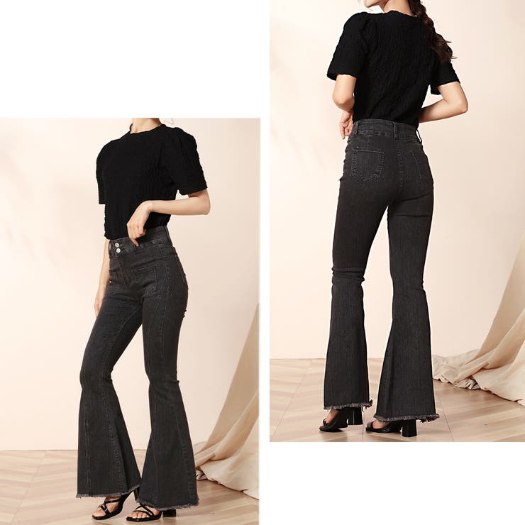 フレアデニム 春 ハイウエスト | teddyshop | 詳細画像22 