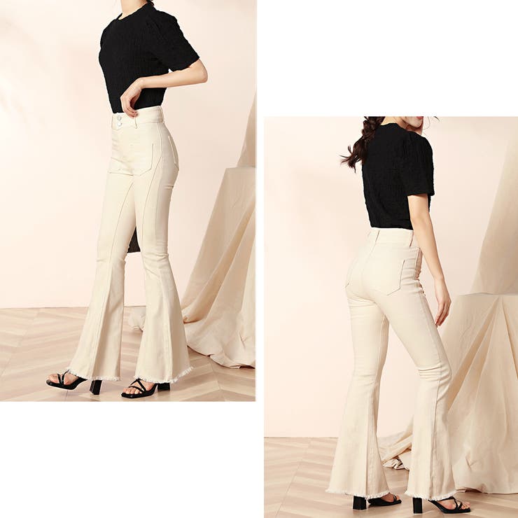 フレアデニム 春 ハイウエスト | teddyshop | 詳細画像23 