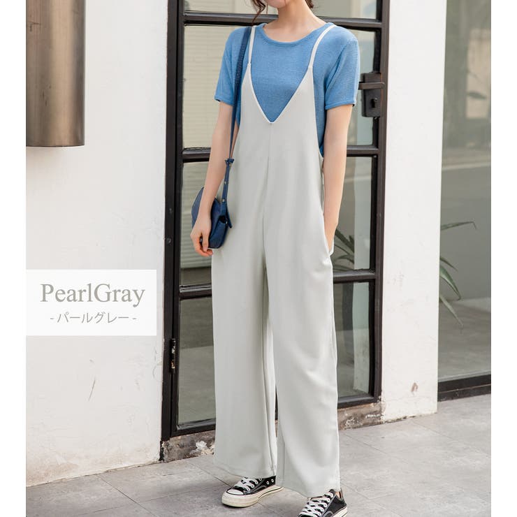 【テラコッタ】サロペット レディース  オールインワン[品番：TY000005895]｜teddyshop（テディーショップ）のレディースファッション通販｜SHOPLIST（ショップリスト）