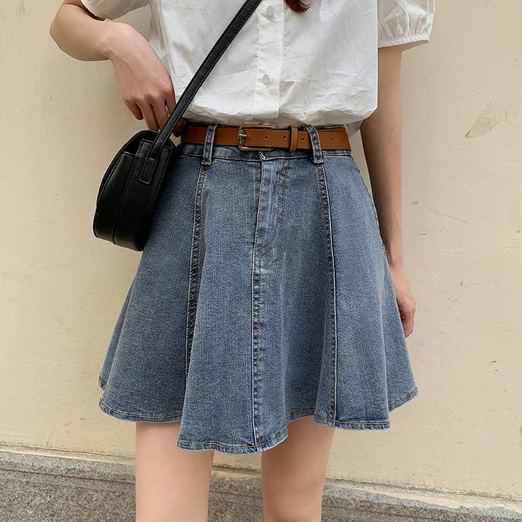 デニムスカート 春 フレア | teddyshop | 詳細画像17 