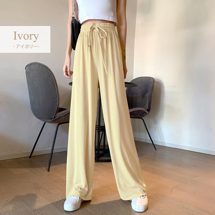 ワイドルーズパンツ レディース 秋冬 | teddyshop | 詳細画像5 