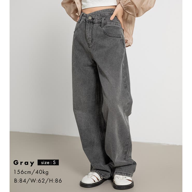 デニム ワイドパンツ ロング丈 | teddyshop | 詳細画像27 