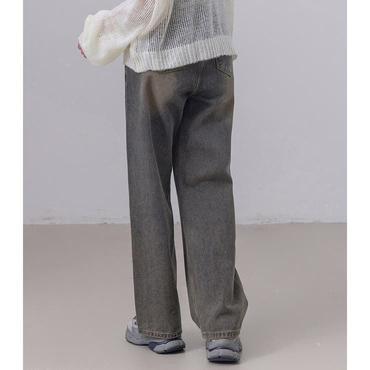 デニム ワイドパンツ ロング丈 | teddyshop | 詳細画像34 