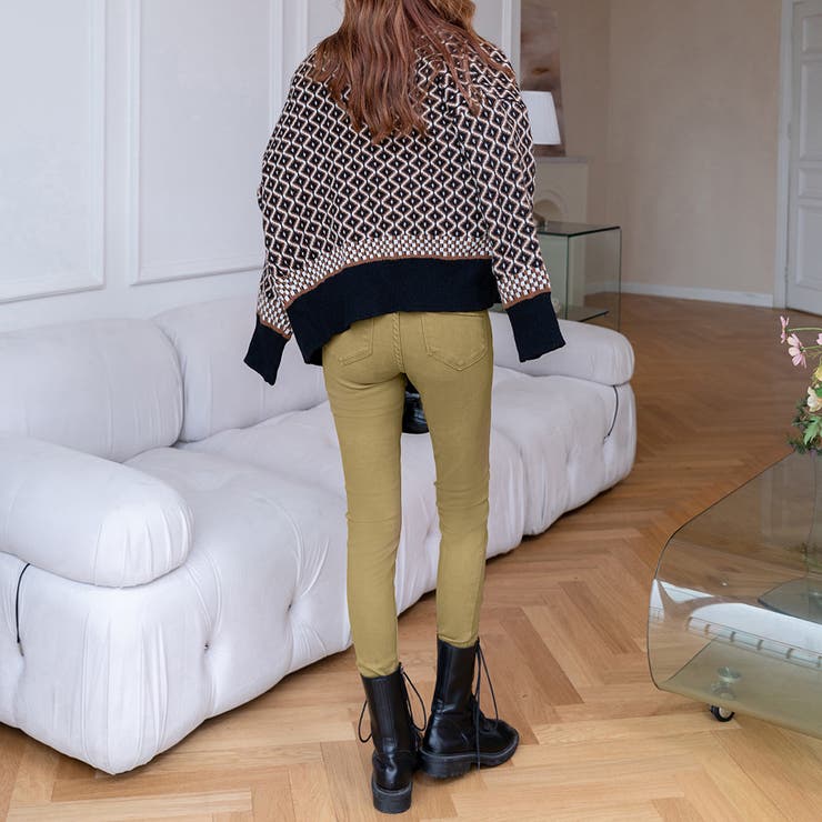 裏起毛デニム スキニー ジーンズ | teddyshop | 詳細画像17 