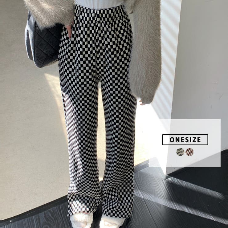 イージーパンツ フレアパンツ ロング丈 | teddyshop | 詳細画像1 