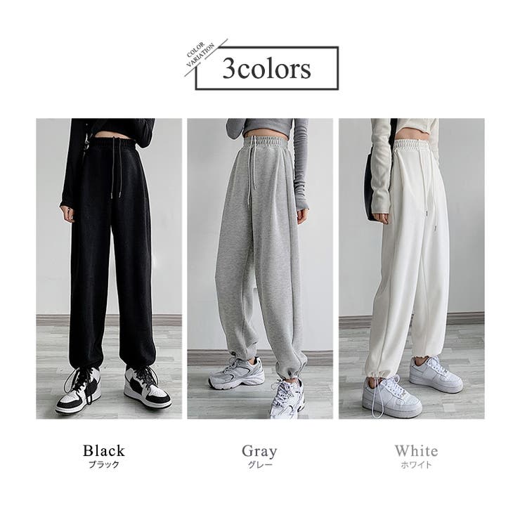 スウェット パンツ 裏起毛 [品番：TY000007469]｜teddyshop（テディーショップ）のレディースファッション通販｜SHOPLIST（ショップリスト）
