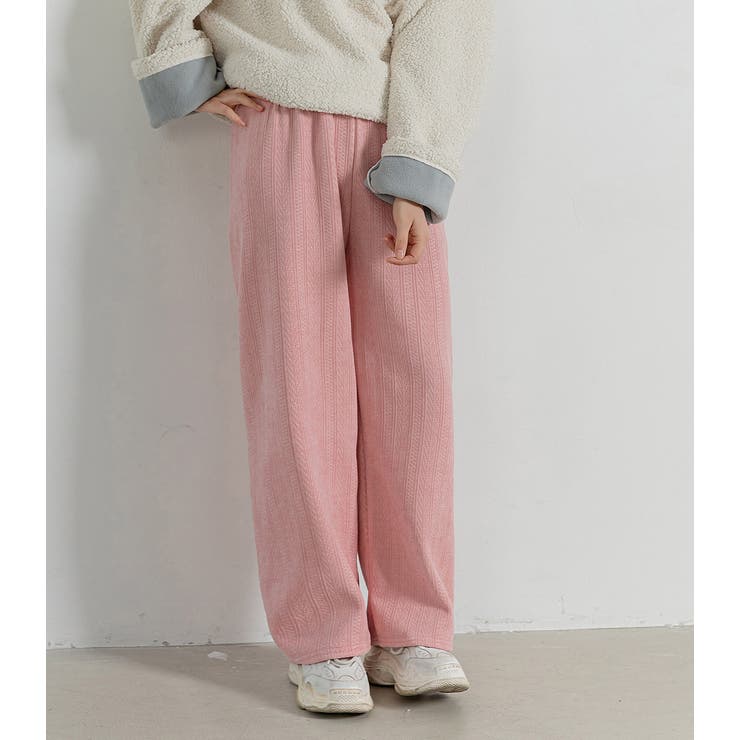 ワイドパンツ 裏起毛 ストレート | teddyshop | 詳細画像28 