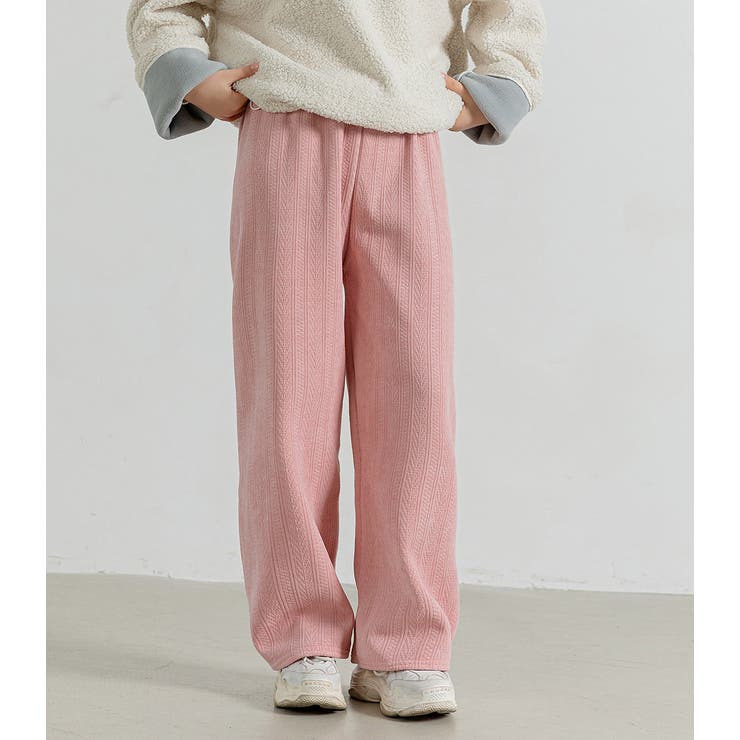 ワイドパンツ 裏起毛 ストレート | teddyshop | 詳細画像29 