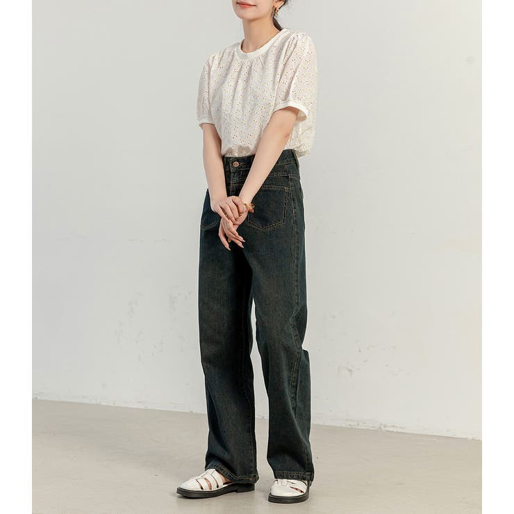 デニム パンツ 韓国ファッション | teddyshop | 詳細画像13 