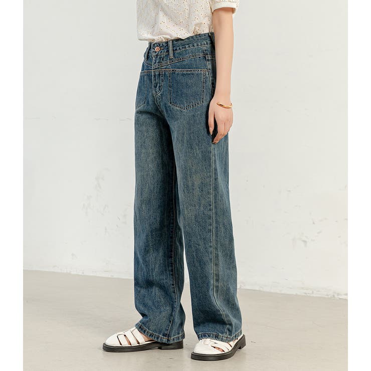 デニム パンツ 韓国ファッション | teddyshop | 詳細画像16 