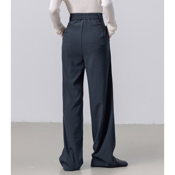 ハイウエスト タックパンツ スラックス | teddyshop | 詳細画像16 