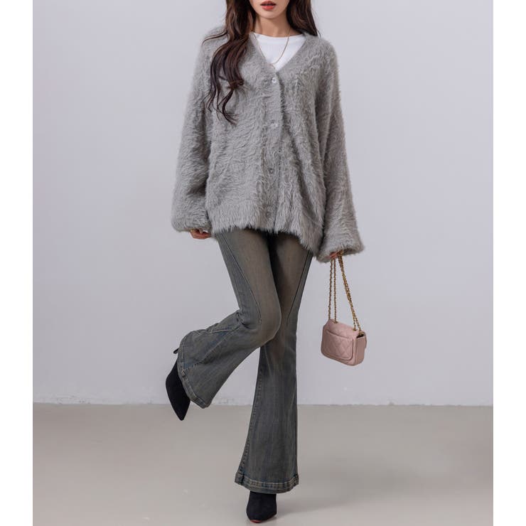 デニム フレアパンツ レディース[品番：TY000008743]｜teddyshop