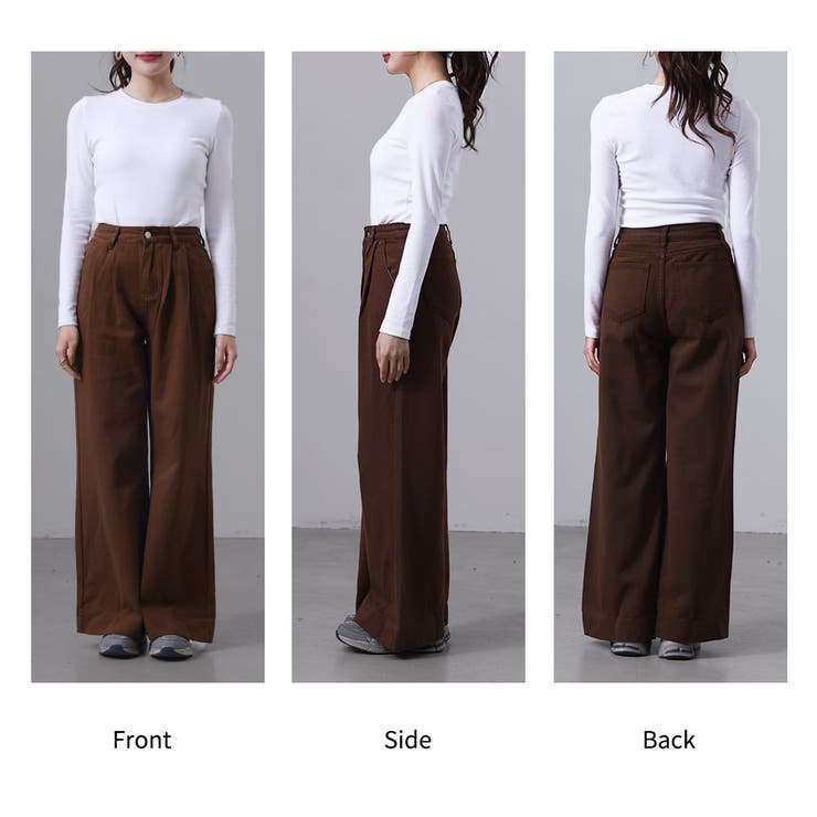 ワイドシルエット パンツ レディース | teddyshop | 詳細画像30 