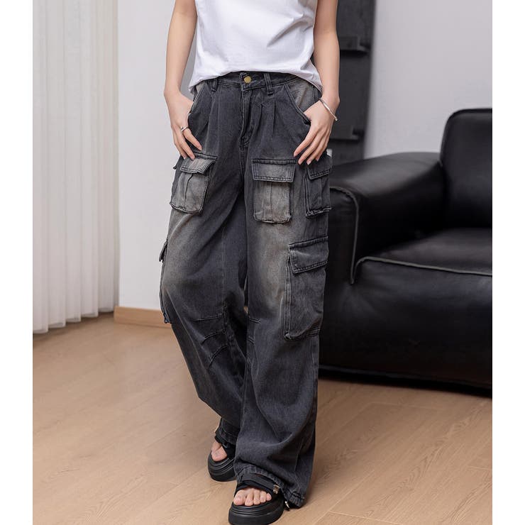 ワイドパンツ ストレート デニム | teddyshop | 詳細画像23 