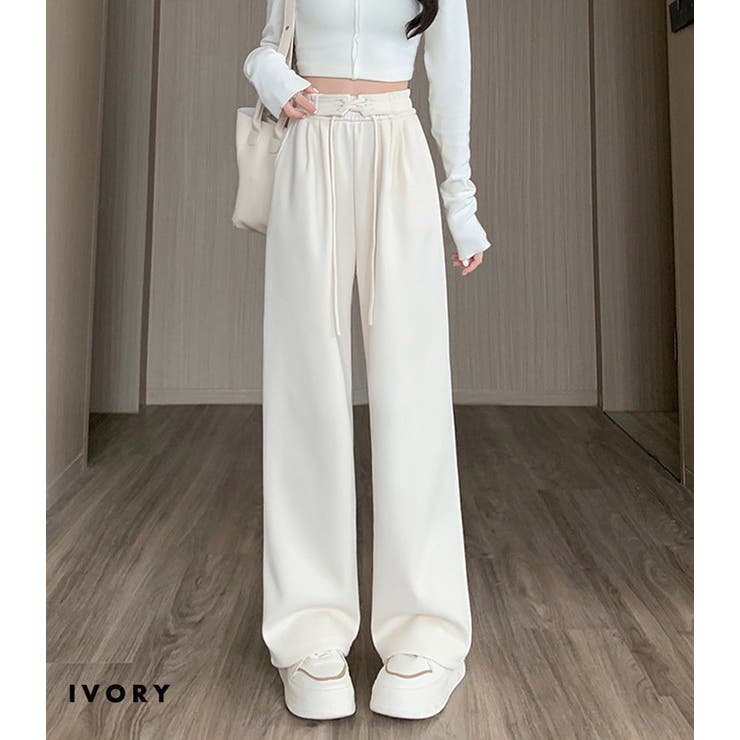 「ゆるっと美脚スウェット」スウェットパンツ レディース 全4色 | teddyshop | 詳細画像11 