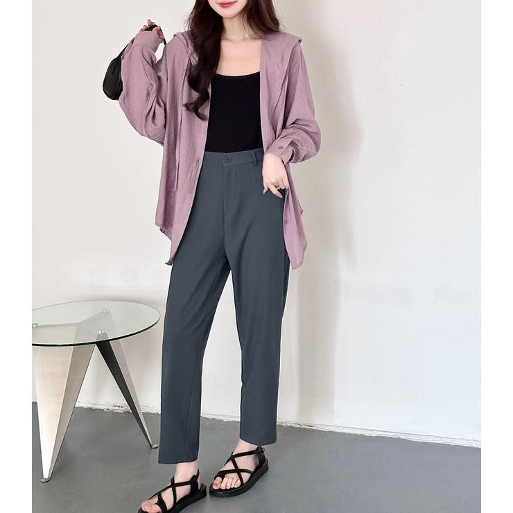 「ジャケットとも合わせやすい」テーパード パンツ ロング丈 | teddyshop | 詳細画像20 