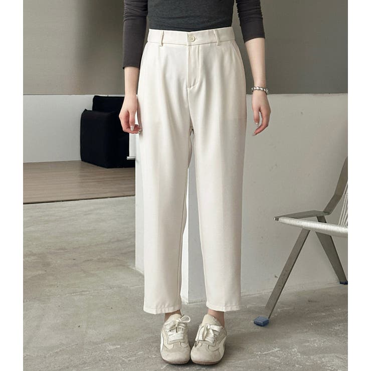 「ジャケットとも合わせやすい」テーパード パンツ ロング丈 | teddyshop | 詳細画像22 