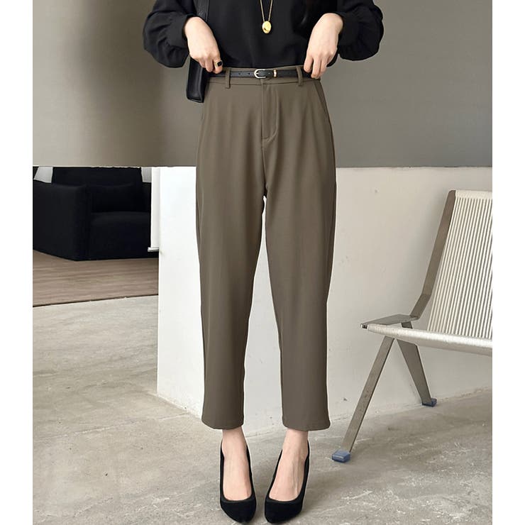 「ジャケットとも合わせやすい」テーパード パンツ ロング丈 | teddyshop | 詳細画像29 