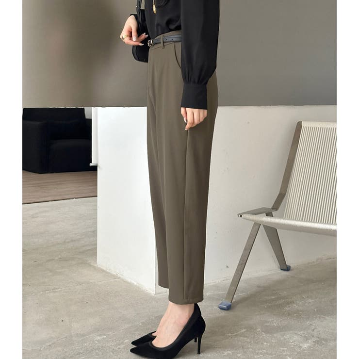 「ジャケットとも合わせやすい」テーパード パンツ ロング丈 | teddyshop | 詳細画像30 