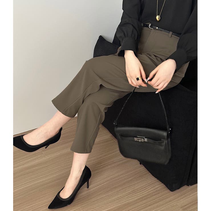 「ジャケットとも合わせやすい」テーパード パンツ ロング丈 | teddyshop | 詳細画像33 