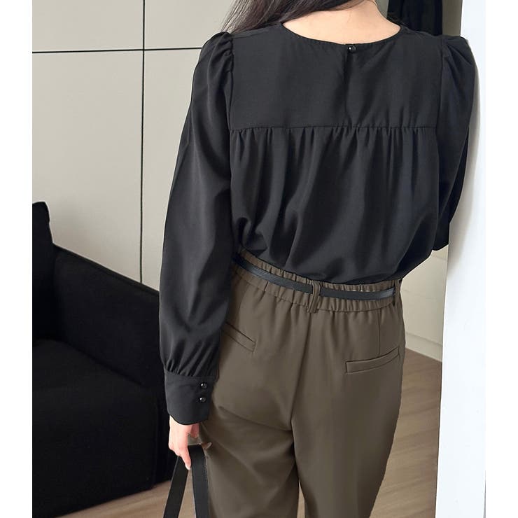 「ジャケットとも合わせやすい」テーパード パンツ ロング丈 | teddyshop | 詳細画像34 